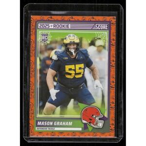Mason Graham Rookie Card Cleveland Browns 2025 Score Panini #22 Halloween